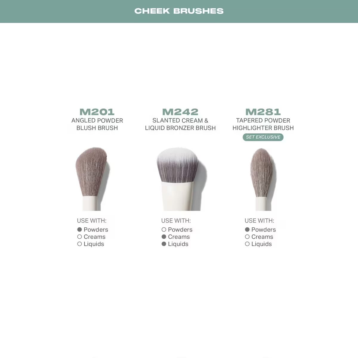 Morphe - Ready, Set, Pro 16-Piece Face & Eye Brush Set **BAJO-PEDIDO**