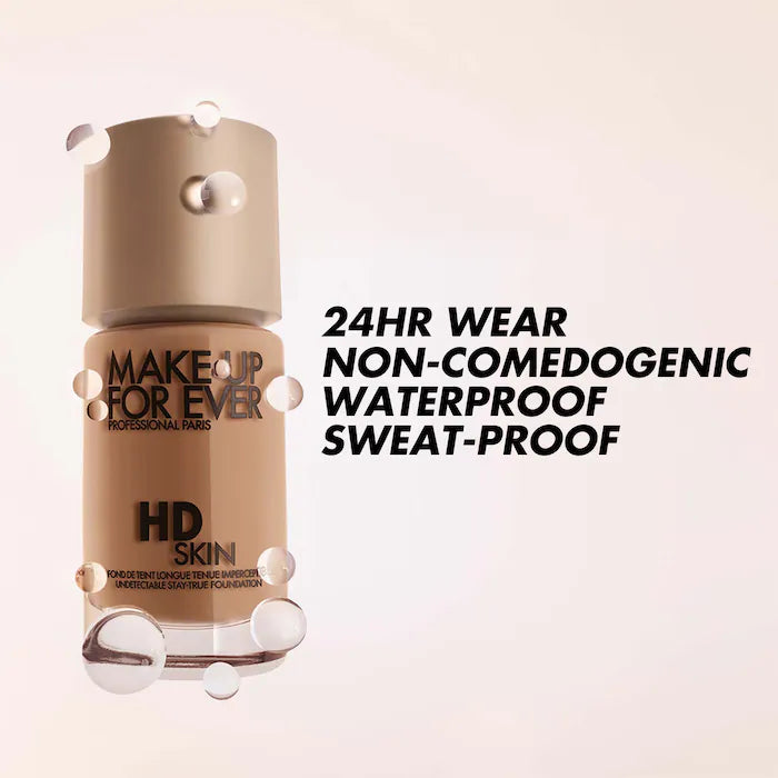 MAKE UP FOR EVER - HD Skin Waterproof Natural Matte Foundation **BAJO-PEDIDO**