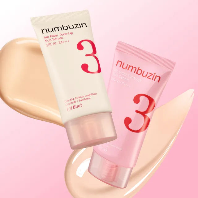 numbuzin - No.3 No Filter Tone-Up Sun Serum