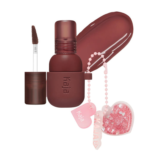 ✨Kaja - Jelly Charm Glazed Lip Stain & Blush With Keychain