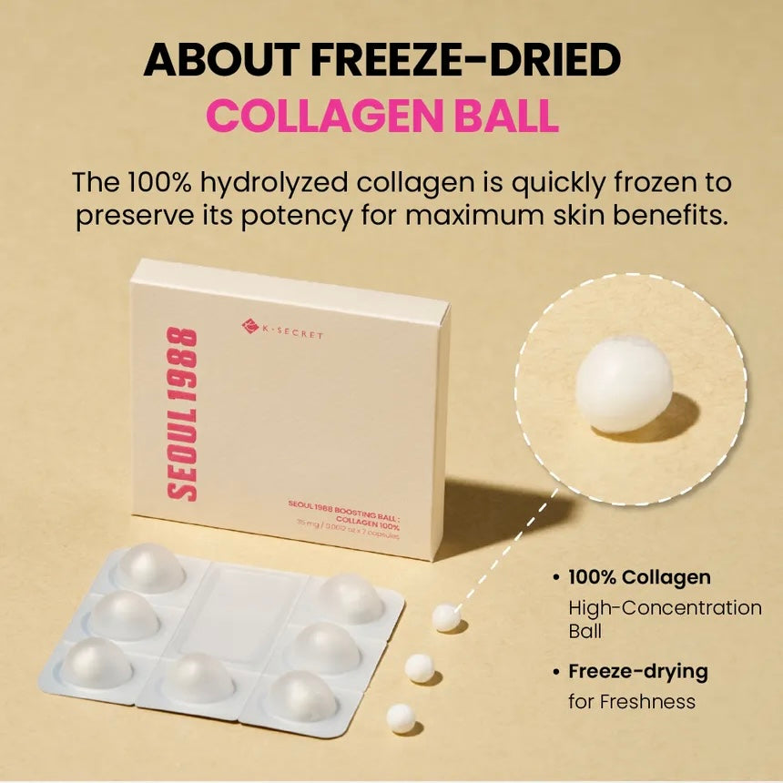 Ksecret Seoul 1988 - Boosting Ball Collagen 100%
