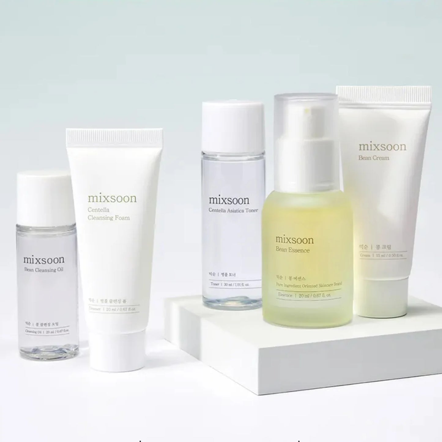 Mixsoon - Pure Glow Essentials Set (5 pasos)