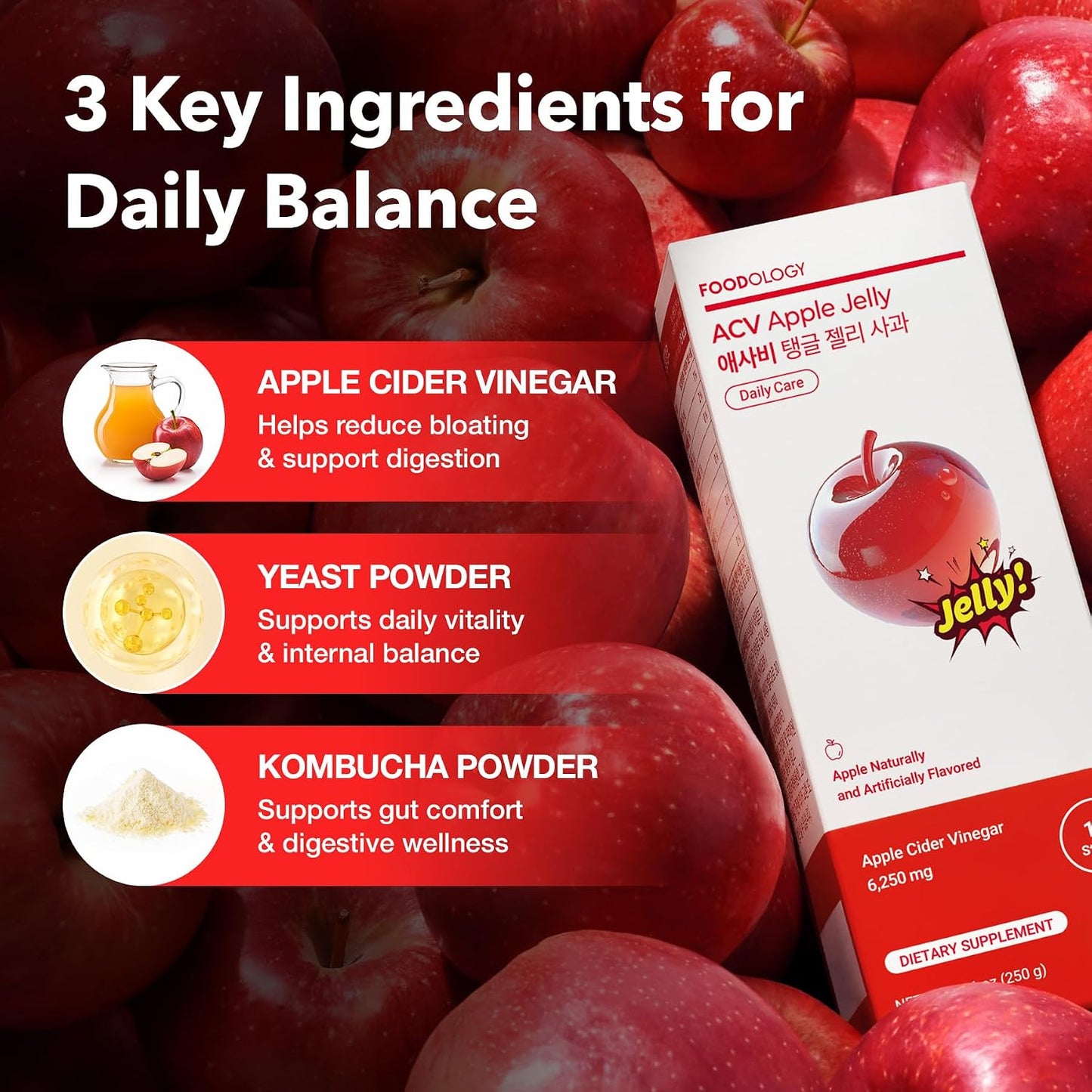 FOODOLOGY - Apple Cider Vinegar Apple Jelly