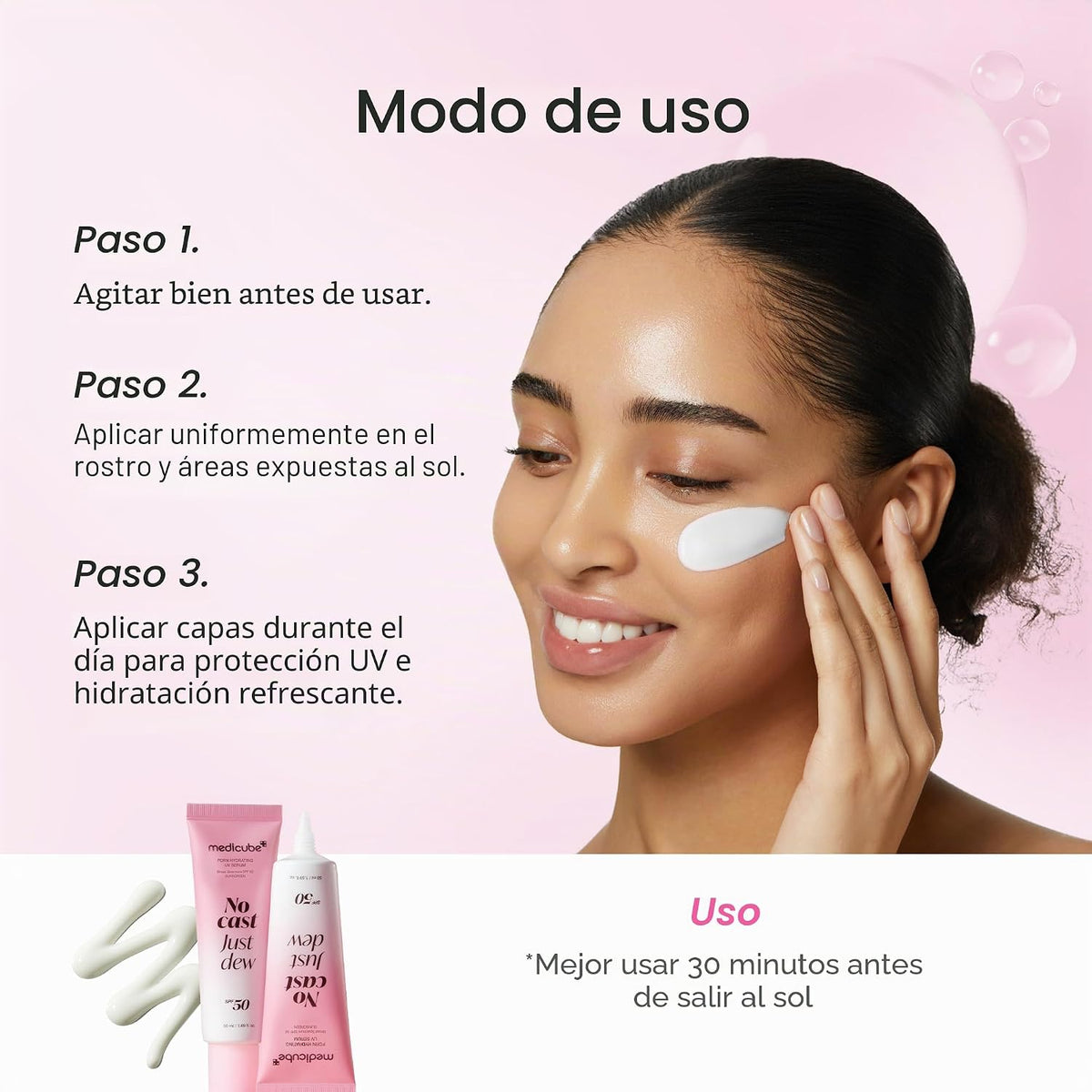 Medicube - PDRN Hydrating UV Serum