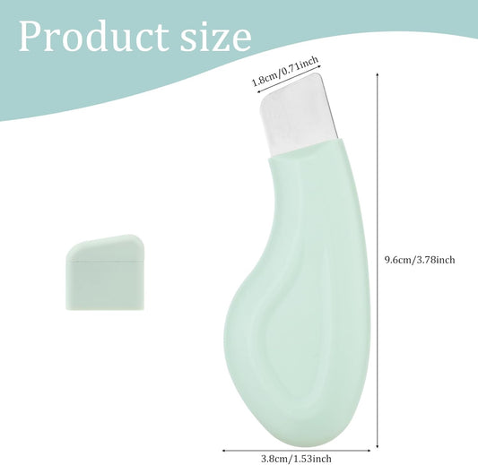 Herramienta de eliminación de puntos negros, removedor de espinillas de nariz de silicona, removedor de puntos negros, espátula facial, limpieza profunda, extractor de poros, limpiador suave y seguro **BAJO-PEDIDO**