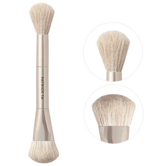 PATRICK TA - Dual Ended Precision Blush Brush **BAJO-PEDIDO**