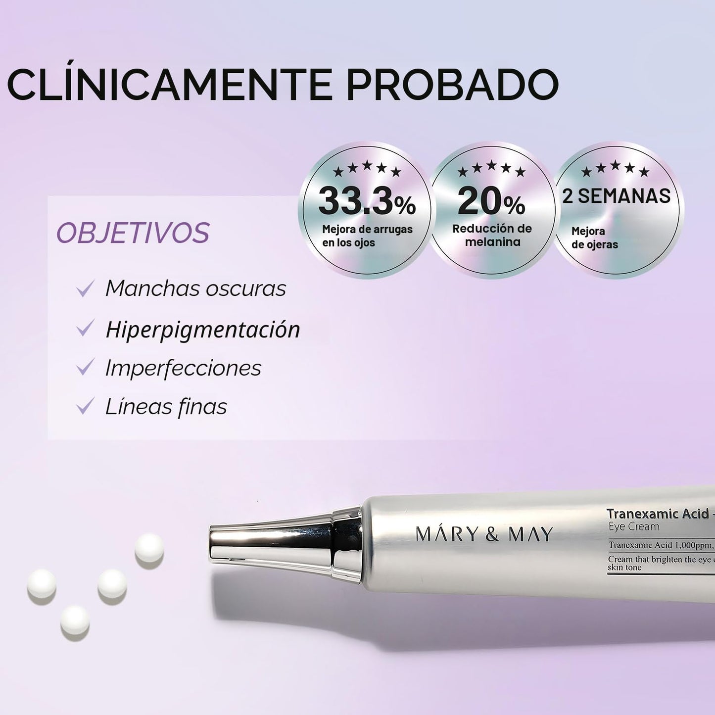 Mary&May - Tranexamic Acid + Glutathione Eye Cream Special Set