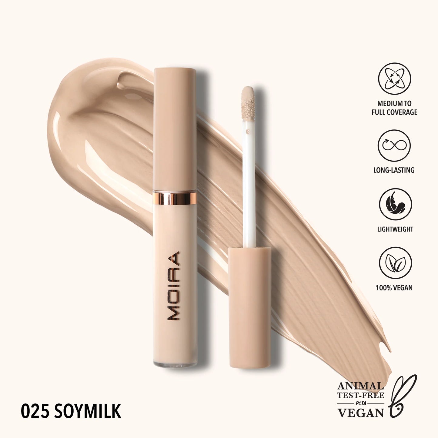 Moira - Corrector Lavish Creamy Concealer