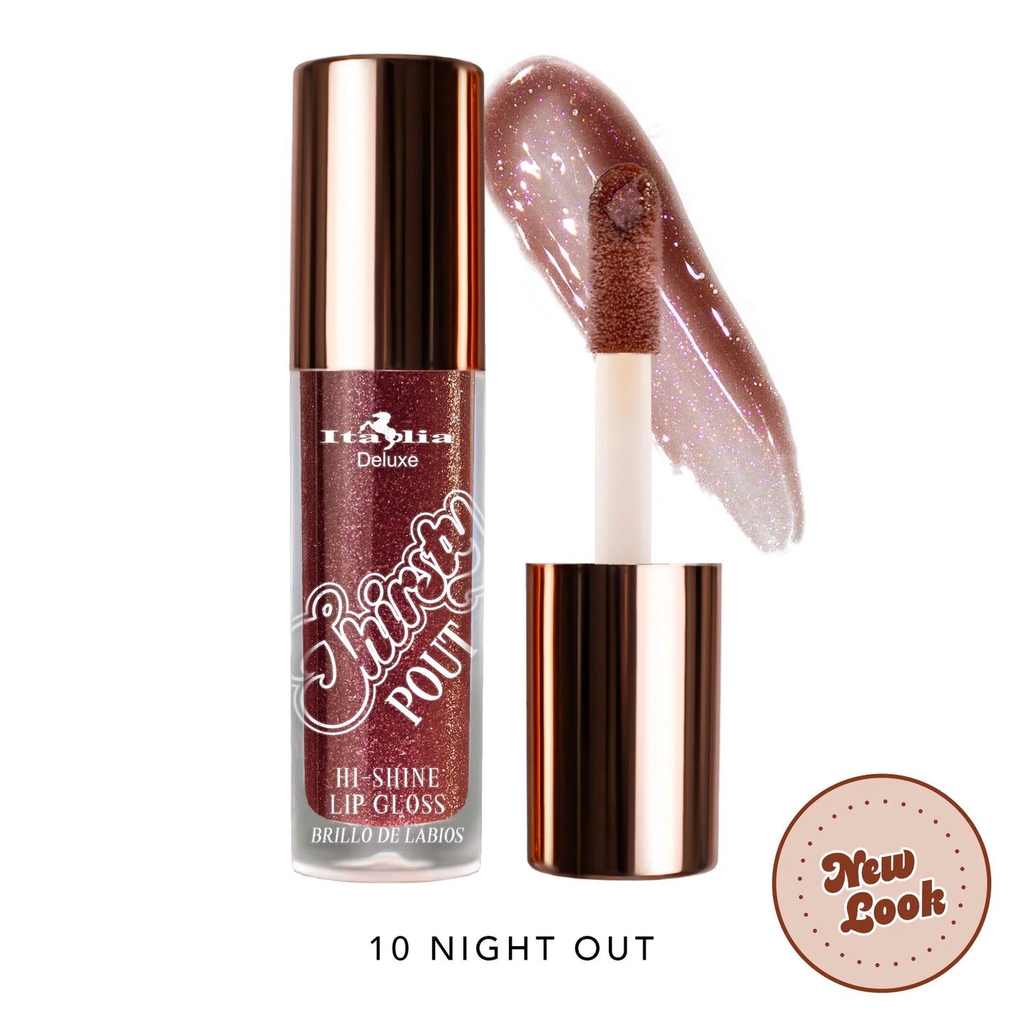Thirsty Pout Hi-Shine Lip Gloss - Italia Deluxe