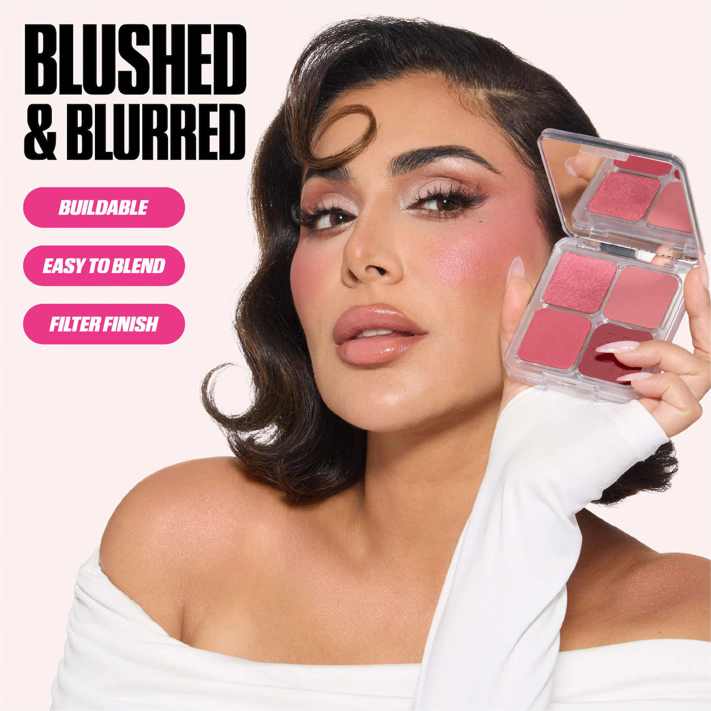 HUDA BEAUTY - Blush Filter Blurring Blushlighters Palette