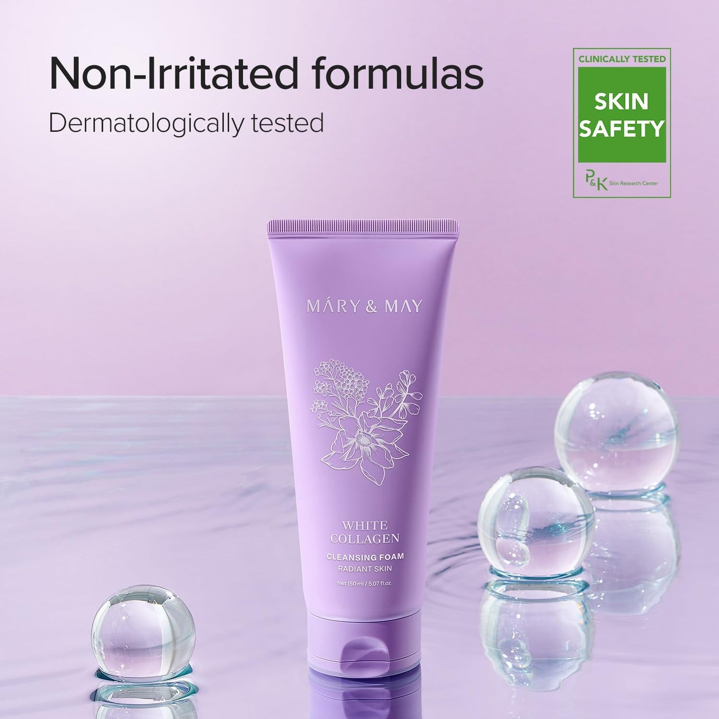 Mary&May - White Collagen Cleansing Foam