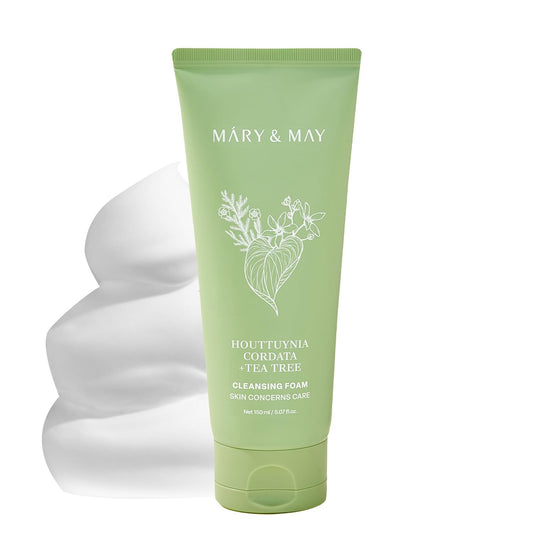 Mary&May - Houttuynia Cordata + Tea Tree Cleansing Foam