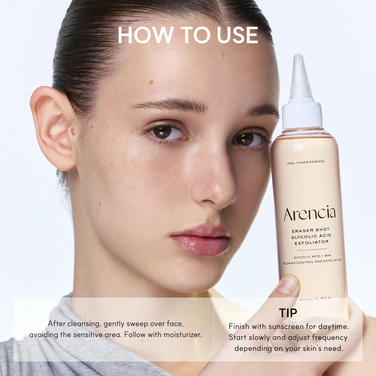 Arencia - Exfoliante Facial Eraser Shot Glycolic Acid Exfoliator