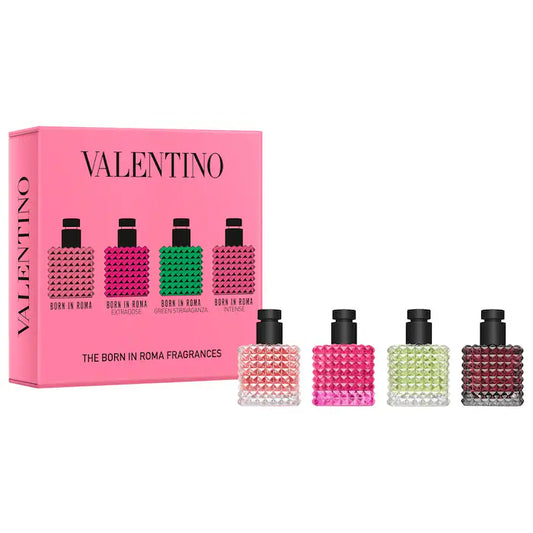 Valentino  Mini Born in Roma Donna 4 Piece Disocvery Gift Set **BAJO-PEDIDO**