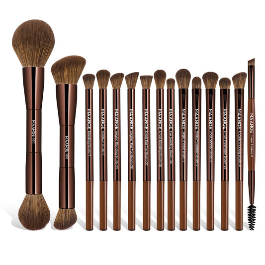 Maange - Set de 15 Brochas de Maquillaje Profecional