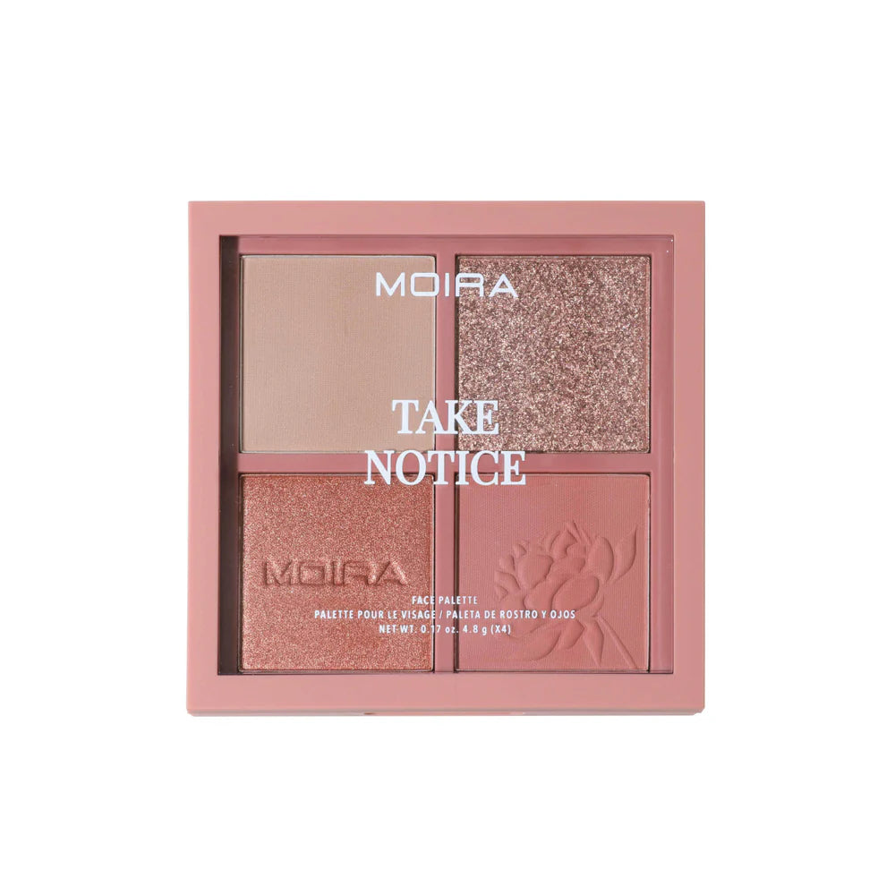 Moira - Paleta de Rostro TAKE NOTICE Face Palette