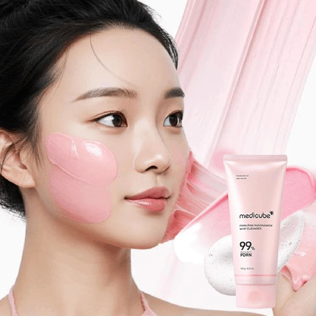 Medicube - PDRN Pink Niacinamide Whip Cleanser