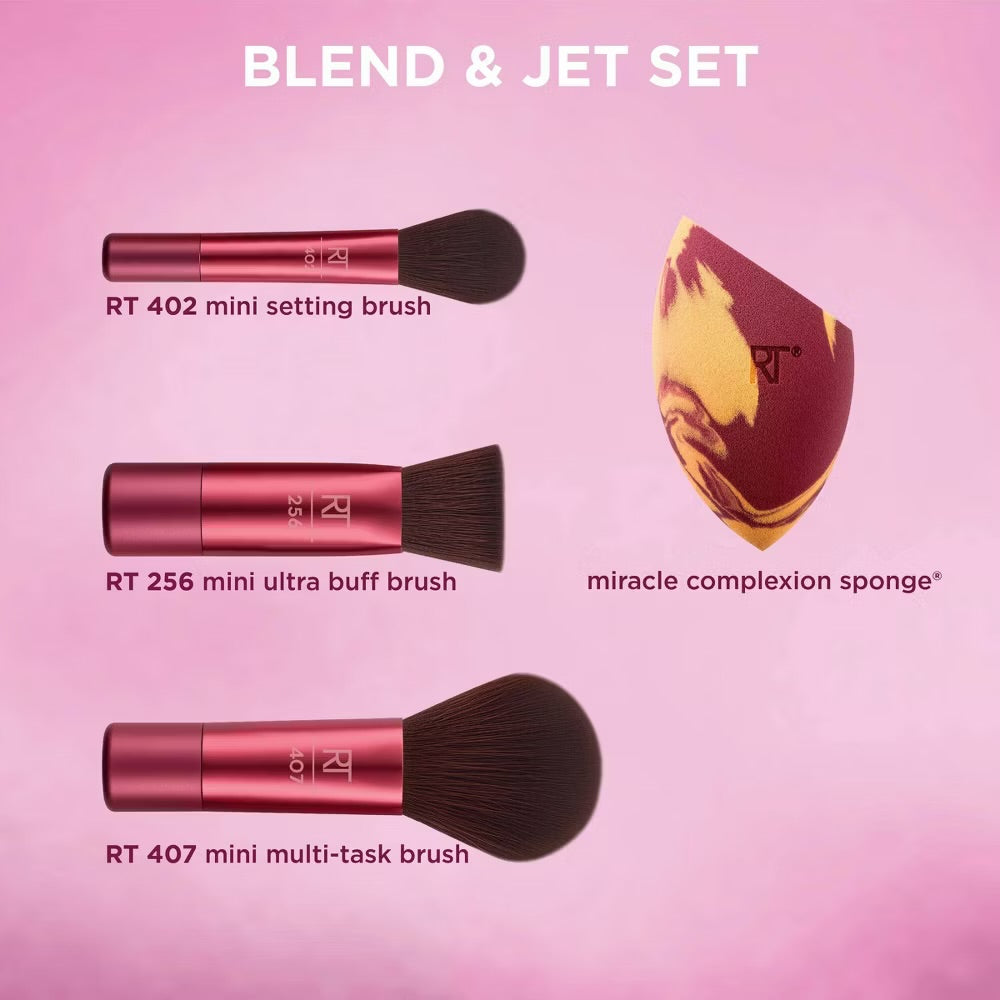 Real Techniques - Mini Make Up Brush And Sponge Gift Set