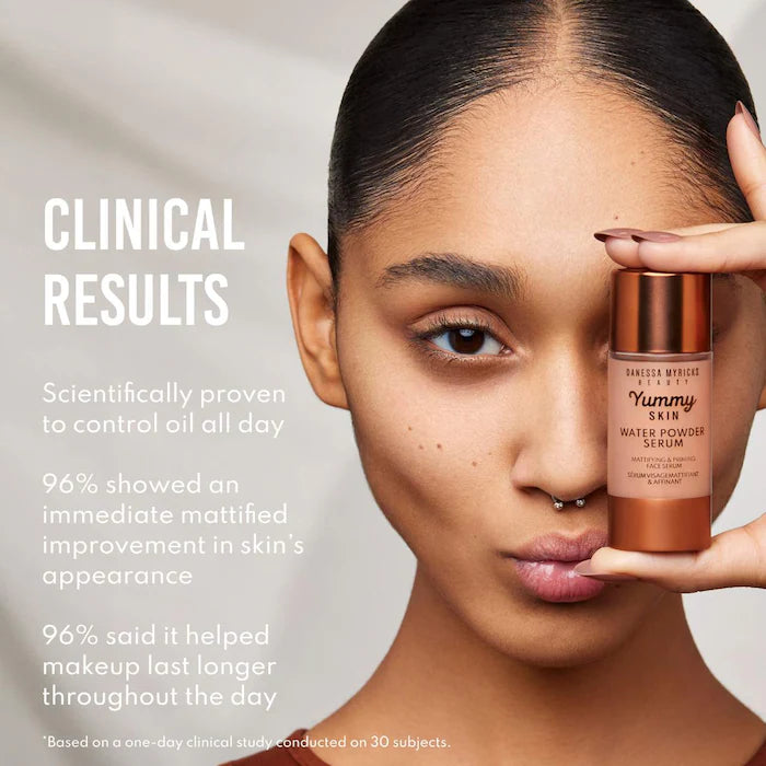 Danessa Myricks Beauty  Yummy Skin Mattifying Water Powder Serum with Niacinamide and Hyaluronic Acid  **BAJO-PEDIDO**