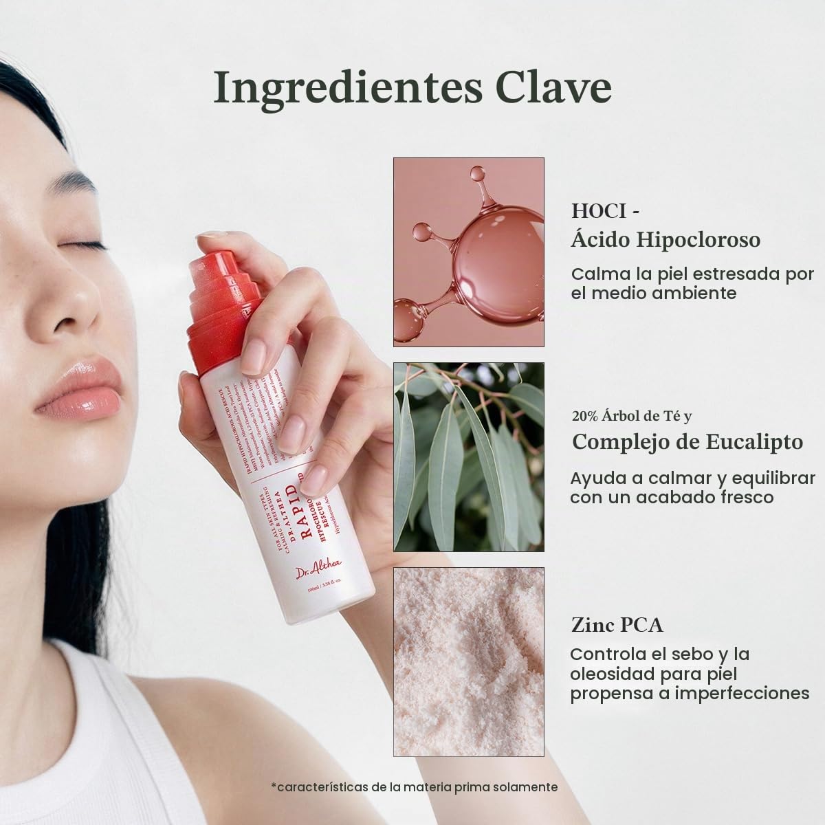 Dr. Althea - Rapid Hypochlorous Acid Rescue Mist 100 ml