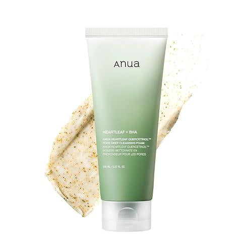 Anua - Espuma Limpiadora Heartleaf Quercetinol Pore Deep Cleansing Foam