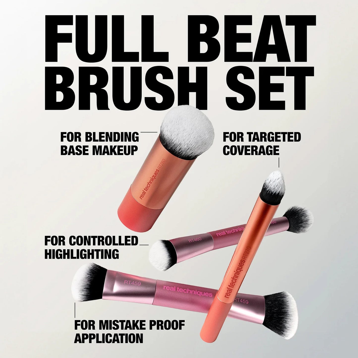 Real Techniques - Full Beat Brush Set