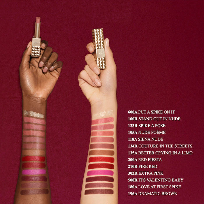 Valentino - Mini Spike Valentino Buttery Matte Lipstick