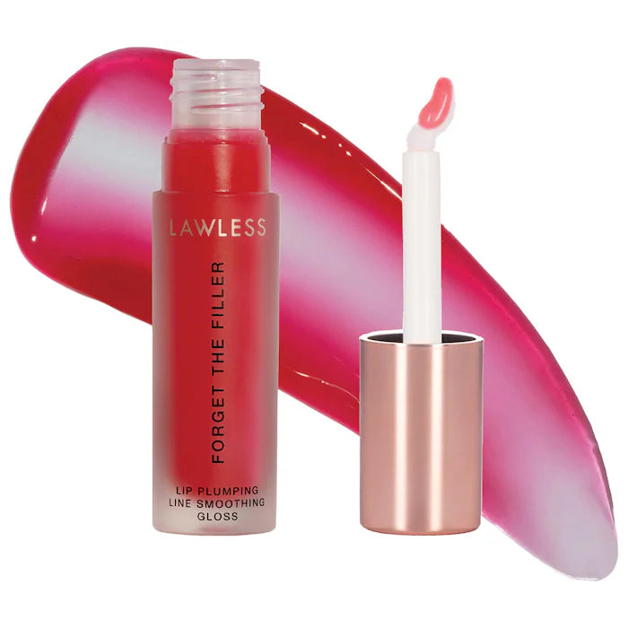 LAWLESS - Forget The Filler Lip Plumper Line Smoothing Gloss **BAJO-PEDIDO**