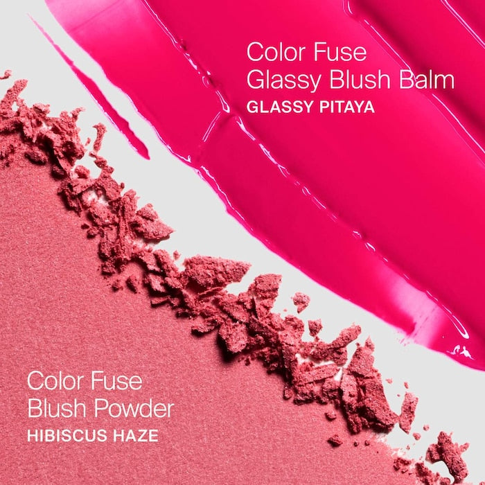 HAUS LABS BY LADY GAGA - Color Fuse Glassy Blush Balm Stick + Powder Blush Set