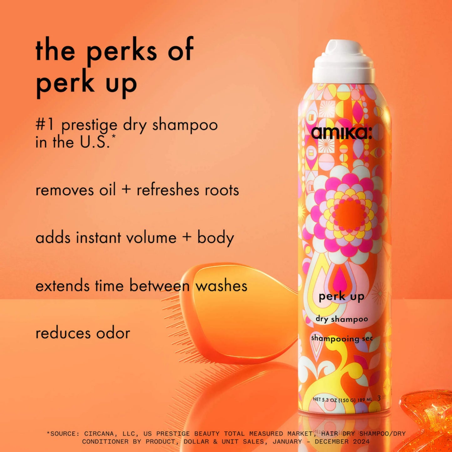 Amika - Perk Up Talc-Free Dry Shampoo