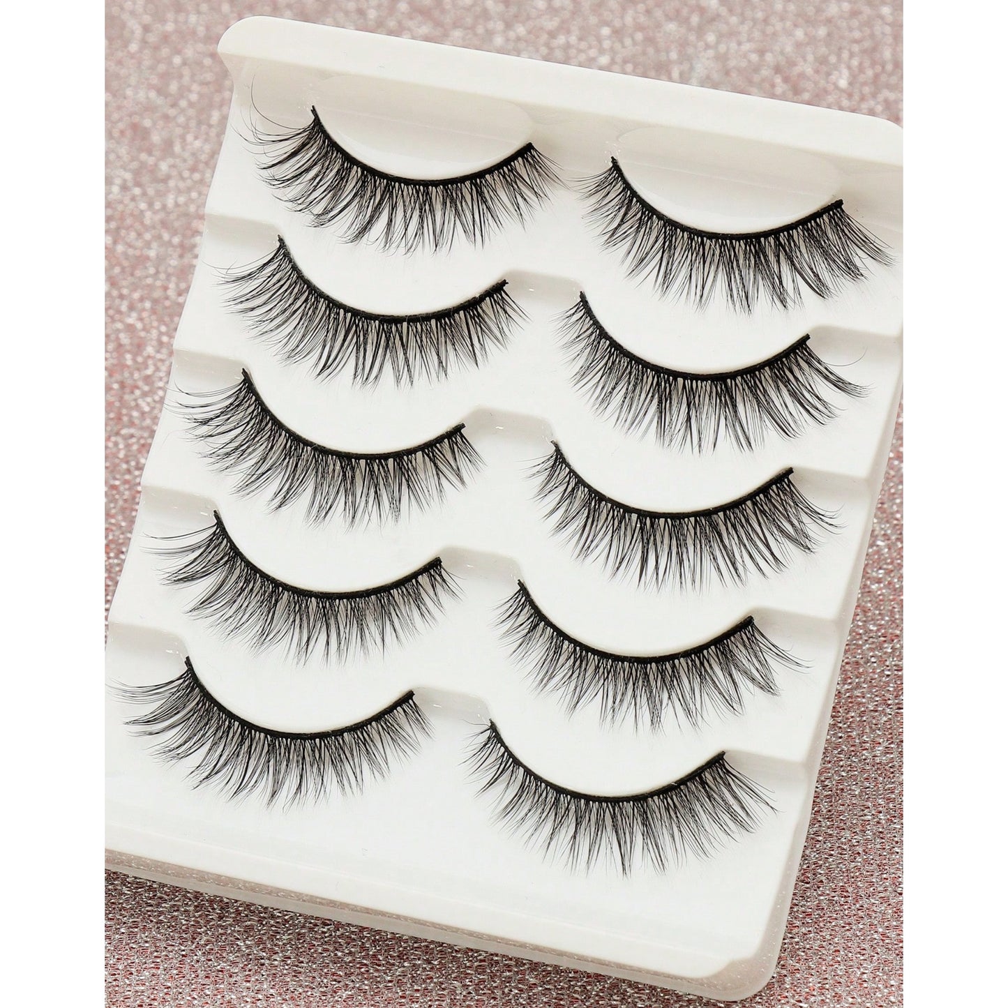 Shein - Set de 5 Pares de Pestañas Postizas