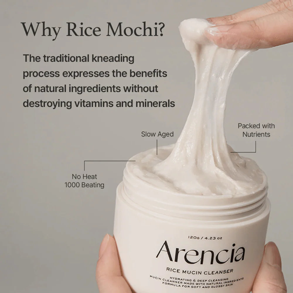 Arencia - Limpiador Facial Rice Mucin Cleanser