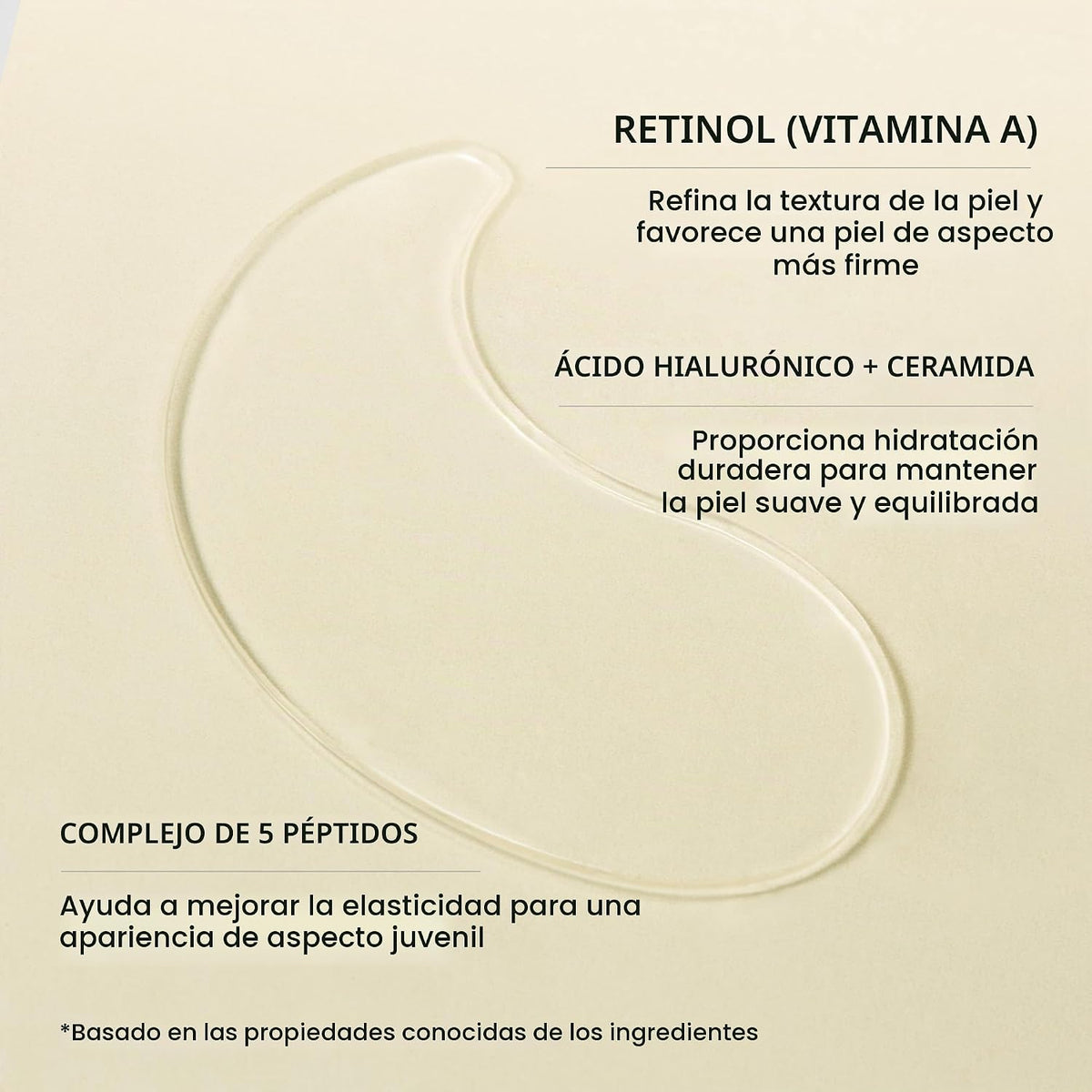 Arencia - Parches para Ojos Retinal Boosting Eye Mask
