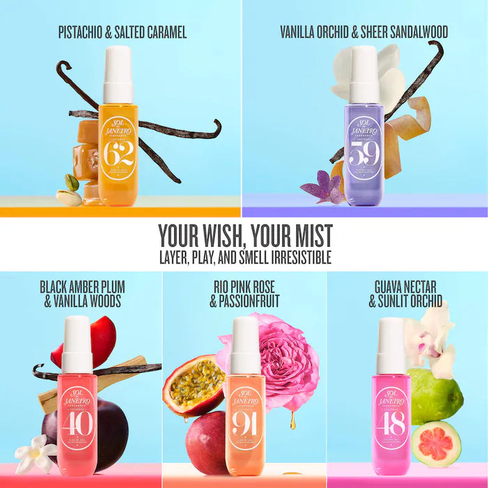 Sol de Janeiro  Spritz & Sol Cheirosa Mini Perfume Mist Gift Set **BAJO-PEDIDO**