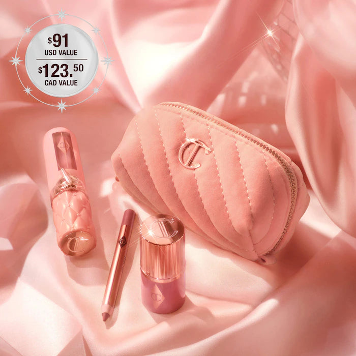 Charlotte Tilbury  Pillow Talk Everyday Icons Lip & Cheek Makeup Gift Set **BAJO-PEDIDO**