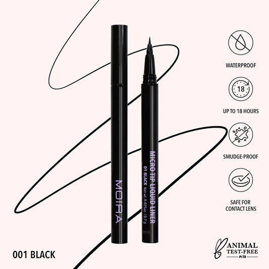 Moira - Delineador Micro Tip Liquid Liner