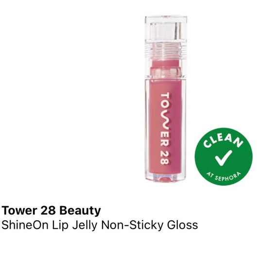 Tower 28 Beauty - Mini ShineOn Lip Jelly Hydrating Non-Sticky Lip Oil