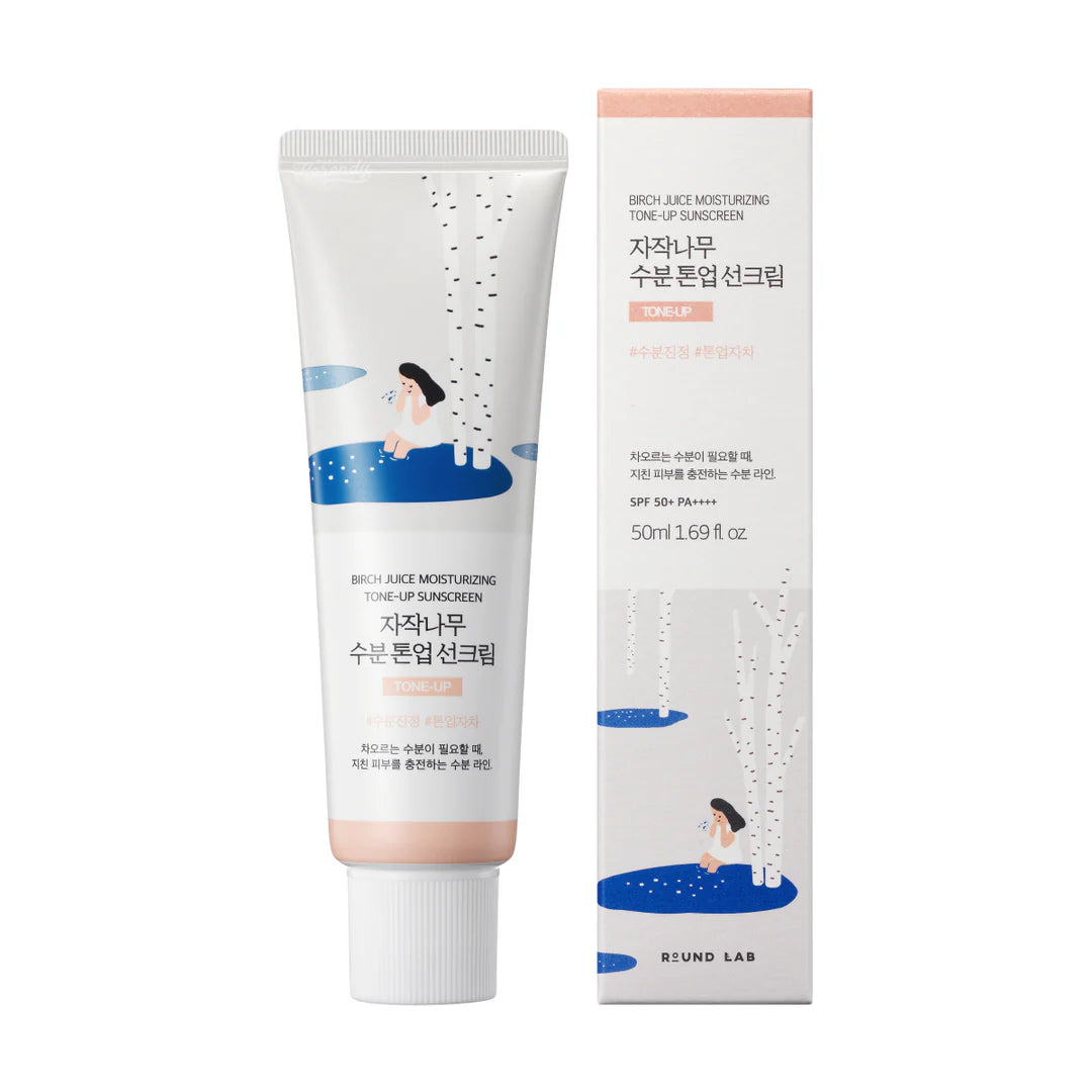 ROUND LAB - Birch Juice Moisturizing Tone Up Sunscreen SPF50+ PA++++