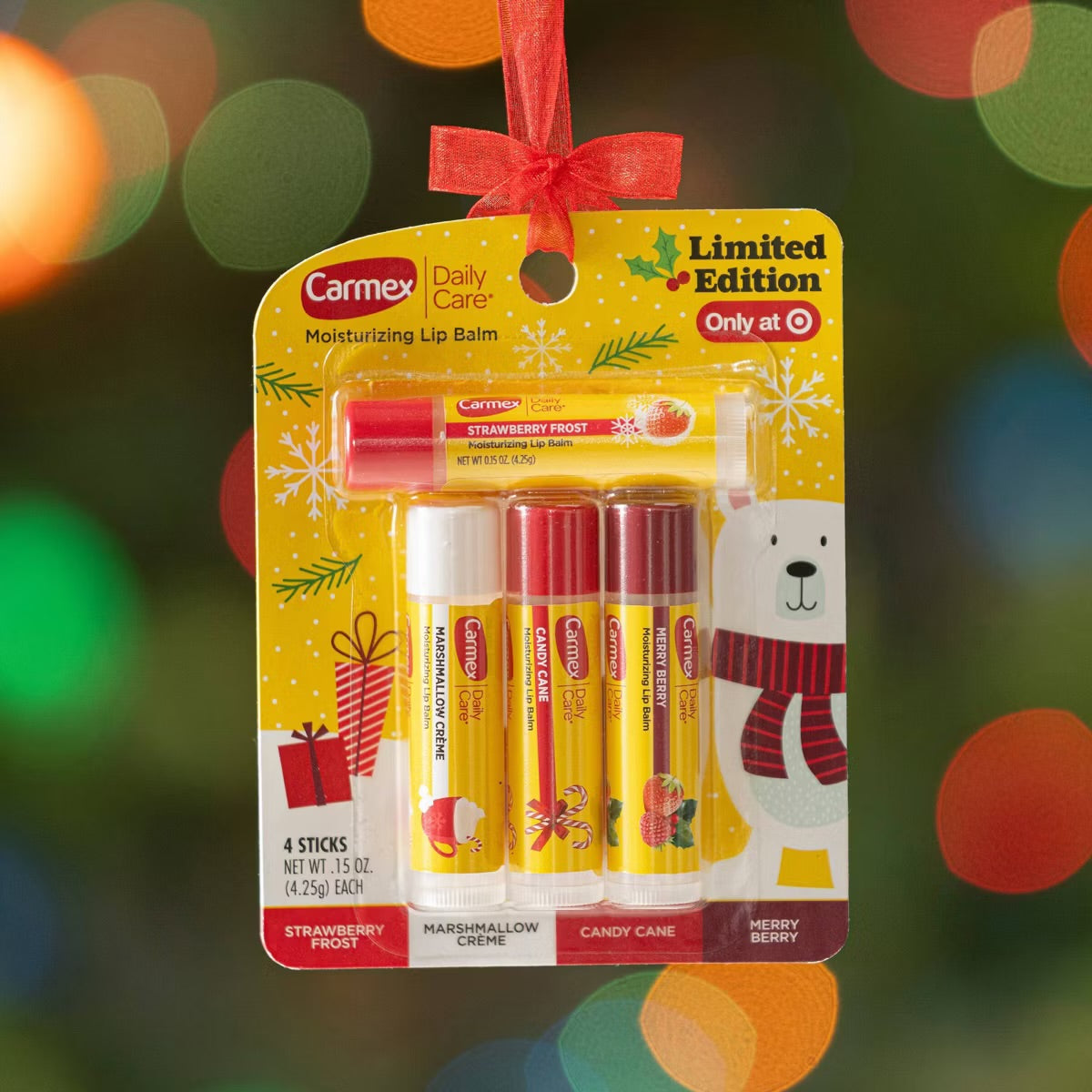 Carmex - Daily Care Holiday Limited Edition Lip Balm Sticks