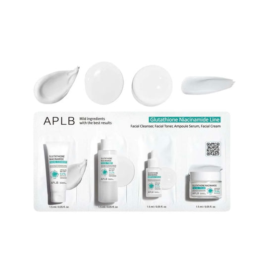 APLB - Glutathione Niacinamide Skin 4 Types Sachet Set