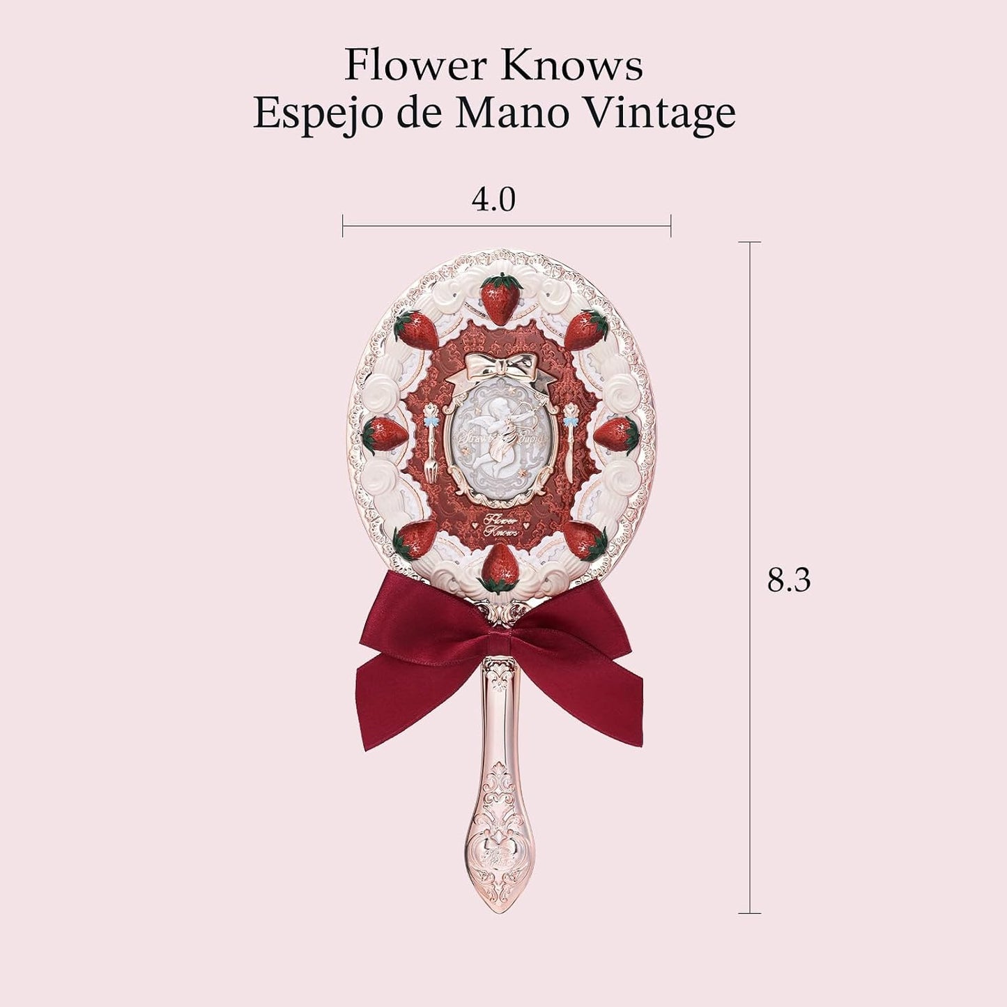 Flower Knows - Strawberry Cupid Hand Mirror