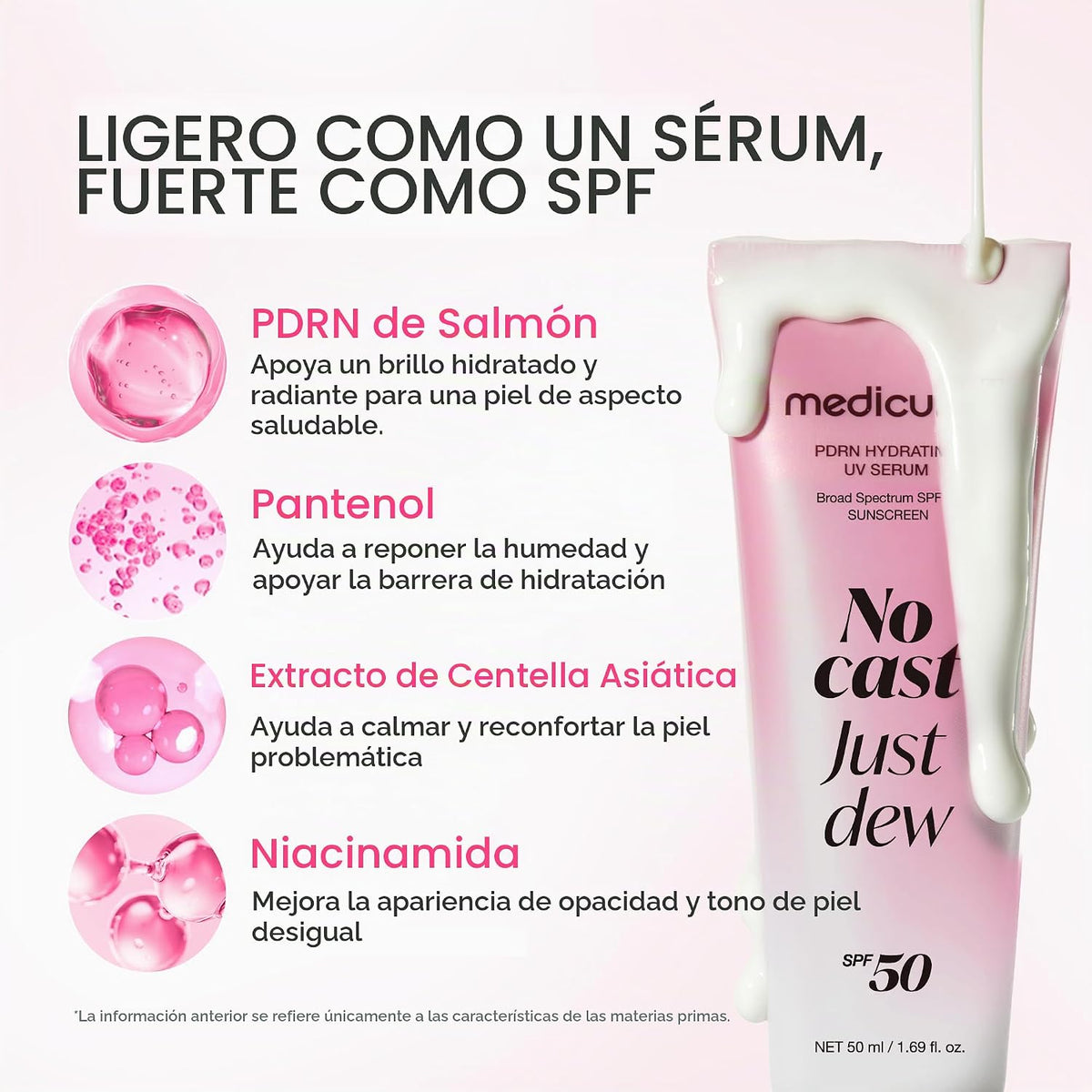 Medicube - PDRN Hydrating UV Serum