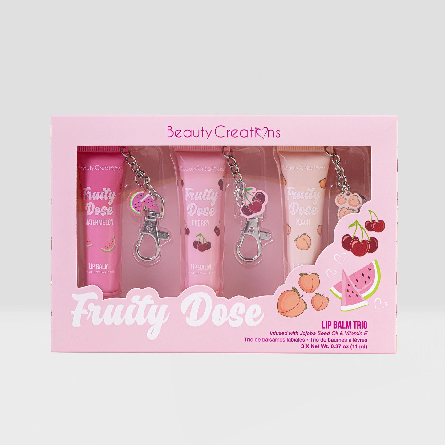 Beauty Creations - Fruity Dose Lip Balm Trio Set