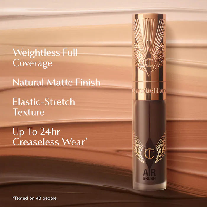 Charlotte Tilbury  Airbrush Flawless Crease-Proof Long-Wear Blur Concealer with Hyaluronic Acid **BAJO-PEDIDO**