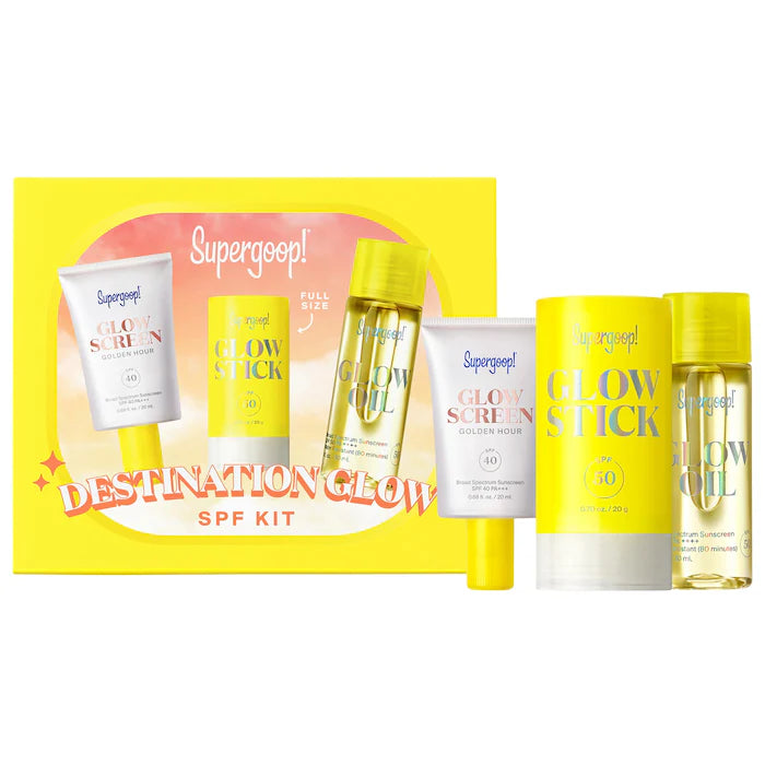 Supergoop! - Destination Glow SPF Kit**BAJO-PEDIDO**