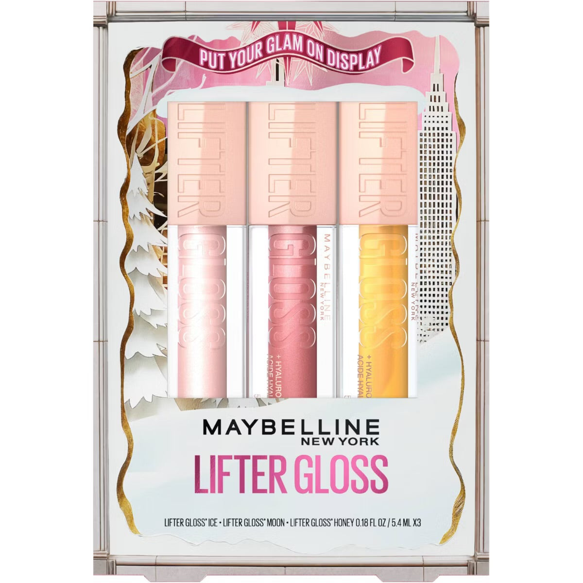 Maybelline - Holiday Trio Lip Gloss