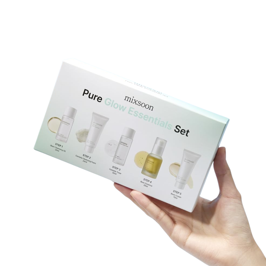 Mixsoon - Pure Glow Essentials Set (5 pasos)