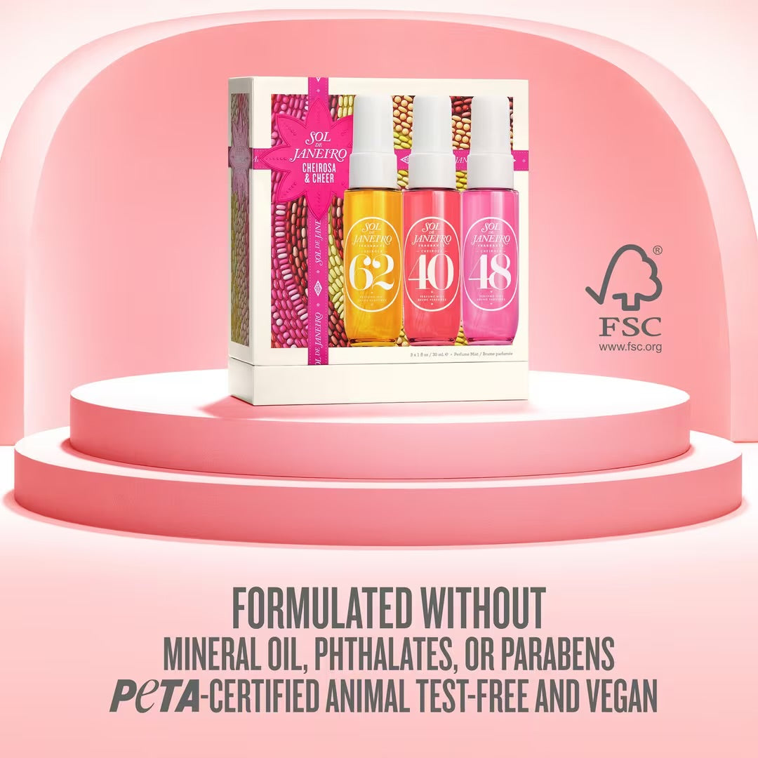 Sol de Janeiro - Cheirosa & Cheer Perfume Mist Trio Sampler Set