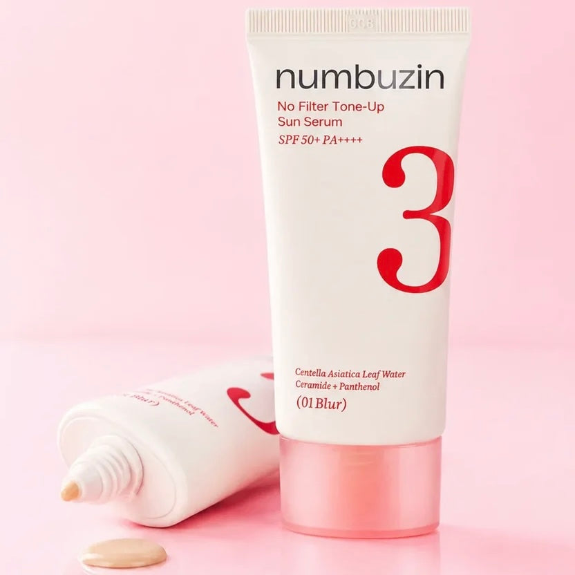 numbuzin - No.3 No Filter Tone-Up Sun Serum