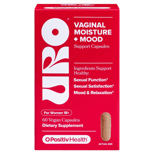 O Positiv - URO Vaginal Moisture + Mood to Support Vaginal Dryness